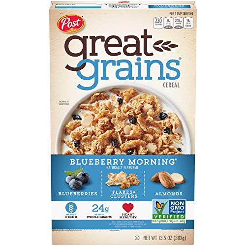 Post Great Grain Blueberry Morning Cereal 382Gm