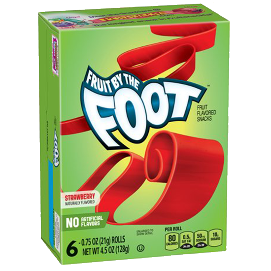 Fruit By The Foot Strawberry Candy 128Gm