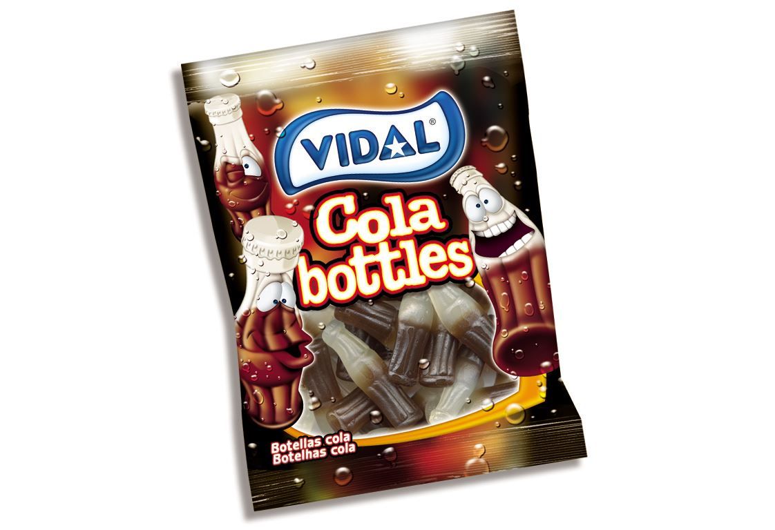 Vidal Cola Bottle Candy 100Gm