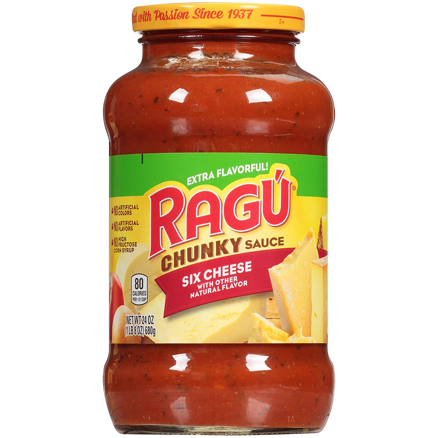 Ragu Six Cheese Sauce 680Gm