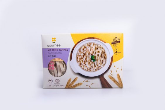 Youmee Air Dried Panmee Noodle All Natural ( 70Gm X 6 ) Noodles 420Gm