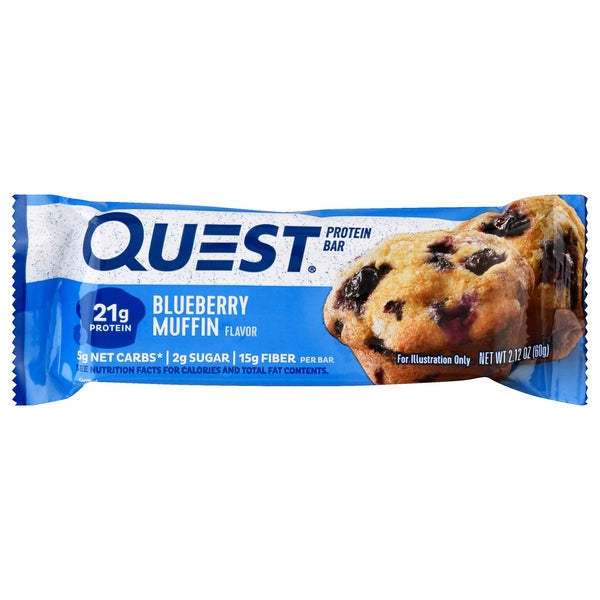 Quest Blueberry Muffin Protien Bar 60Gm