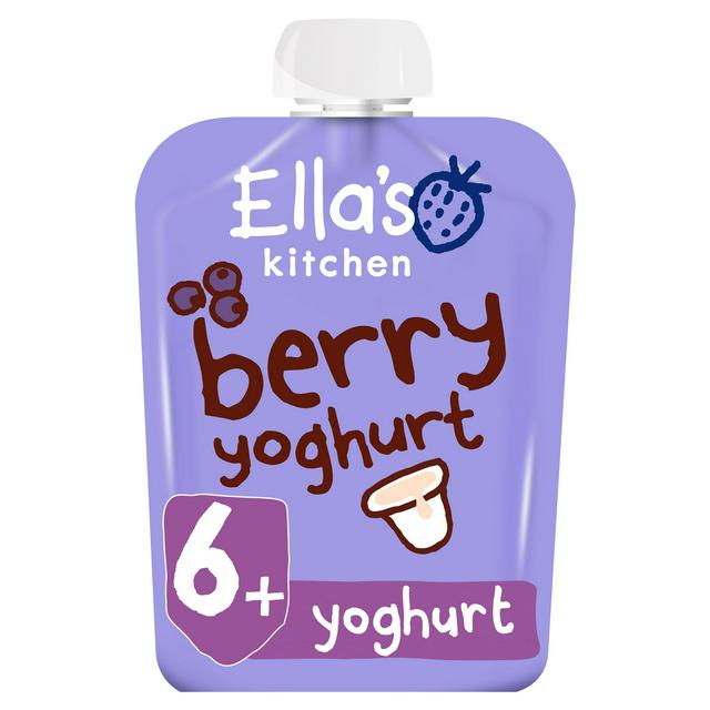 Ellas Kitchen Greek Berry Yoghurt Baby Greek Yoghurt 6 Months 90Gm