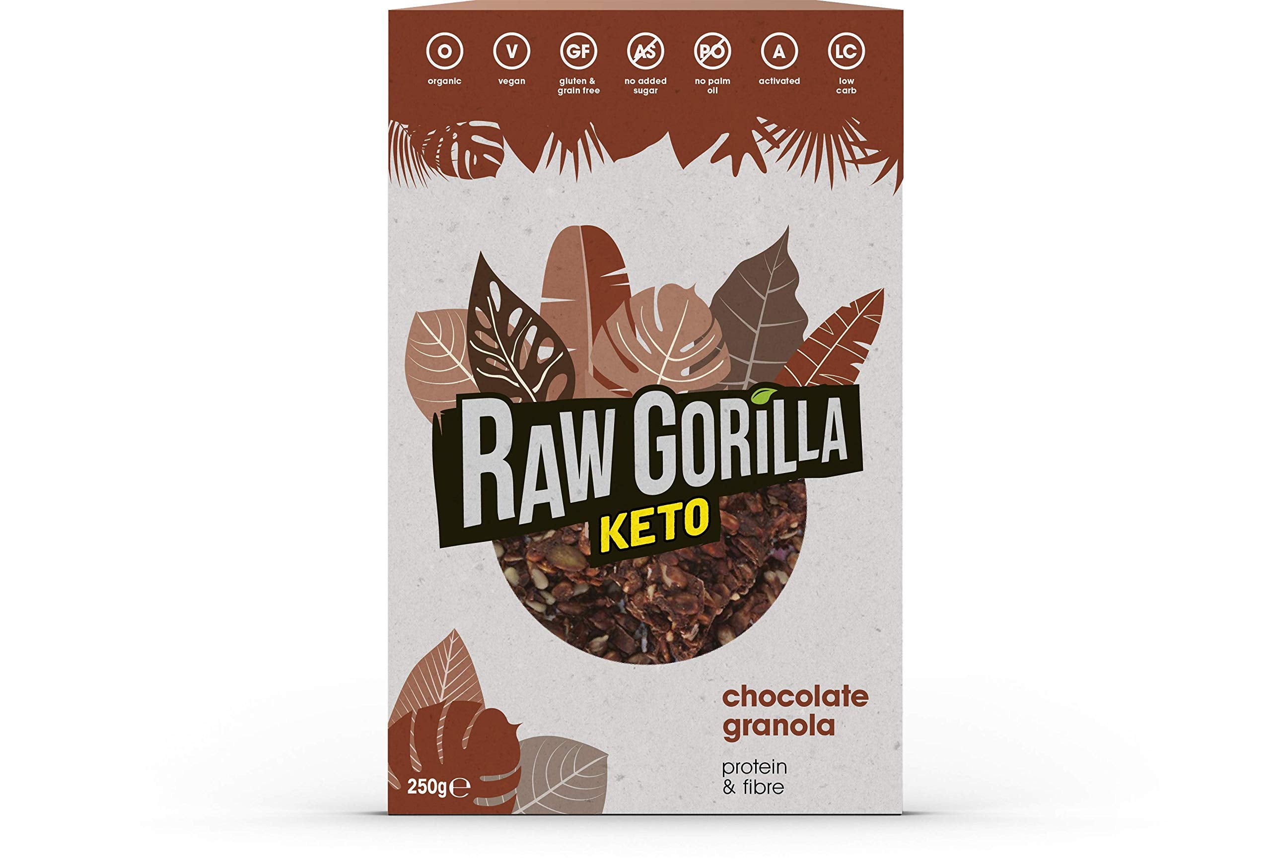 Raw Gorilla Chocolate Granola Granola 250Gm