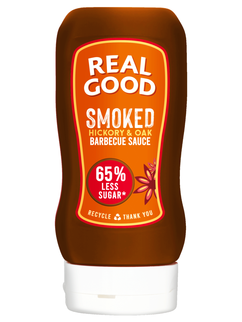 Real Good Smoked Bbq No Sugar Ketchup 500Gm