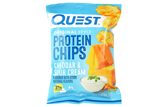 Quest Cheddar Flavour Protein Chips 32Gm