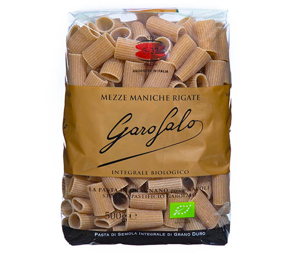 Garofalo Whole Wheat Maniche Rigate Pasta 500Gm