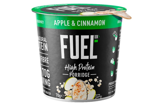 Fuel 10K Apple & Cinnamon High Protein Porrridge 70Gm