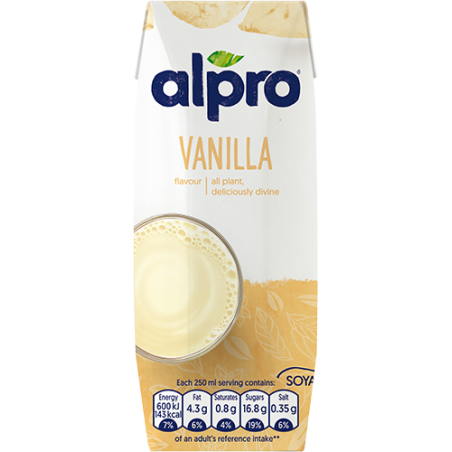 Alpro Vanilla Soya Drink 250Ml