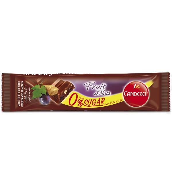 Canderel Fruits & Nuts Chocolate 27Gm