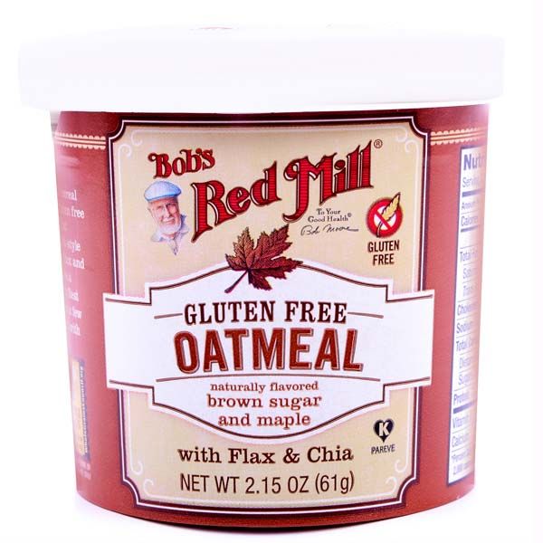 Bobs Red Mill Maple & Brown Sugar Gf Oatmeal 2.15Oz