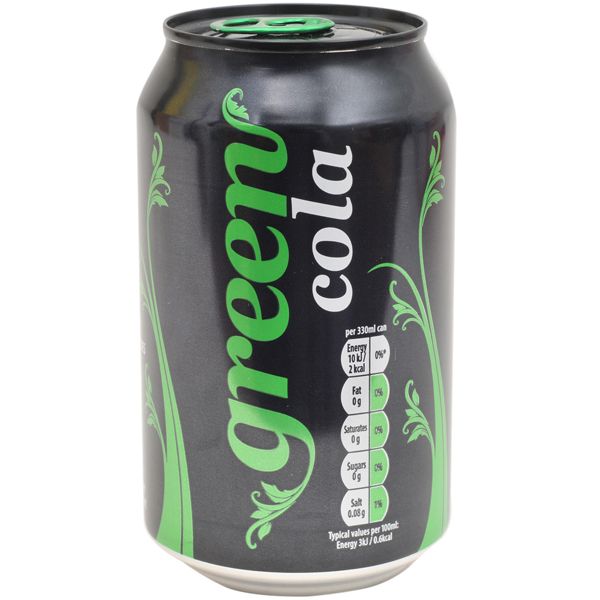 Green Cola Drink 330Ml