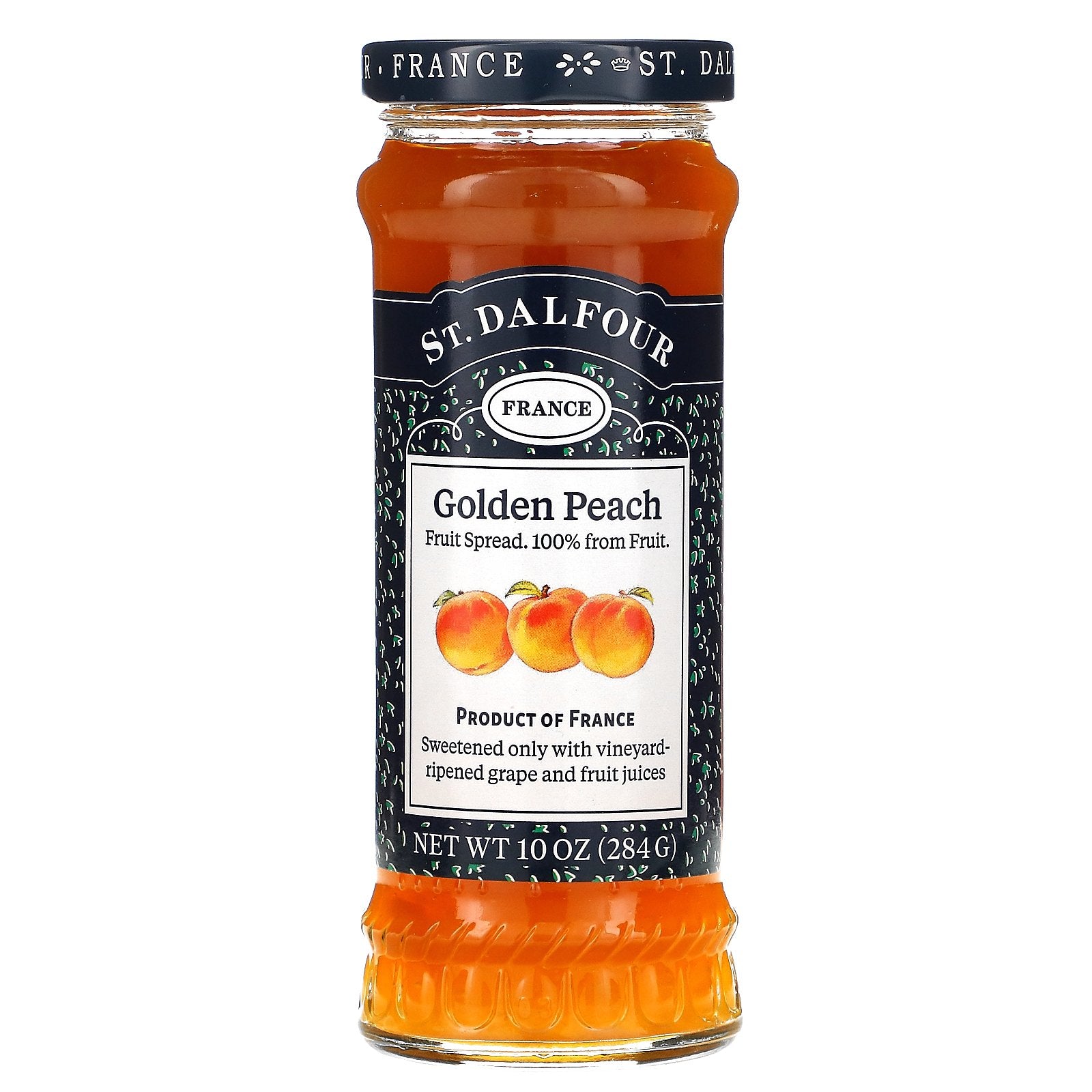 St.Dalfour Golden Peach Jam 284Gm