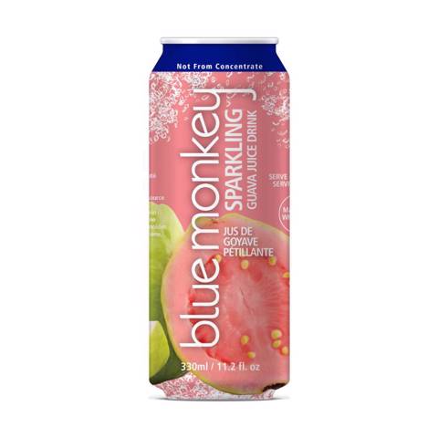 Blue Monkey Guava Sparkling Juice 330Ml