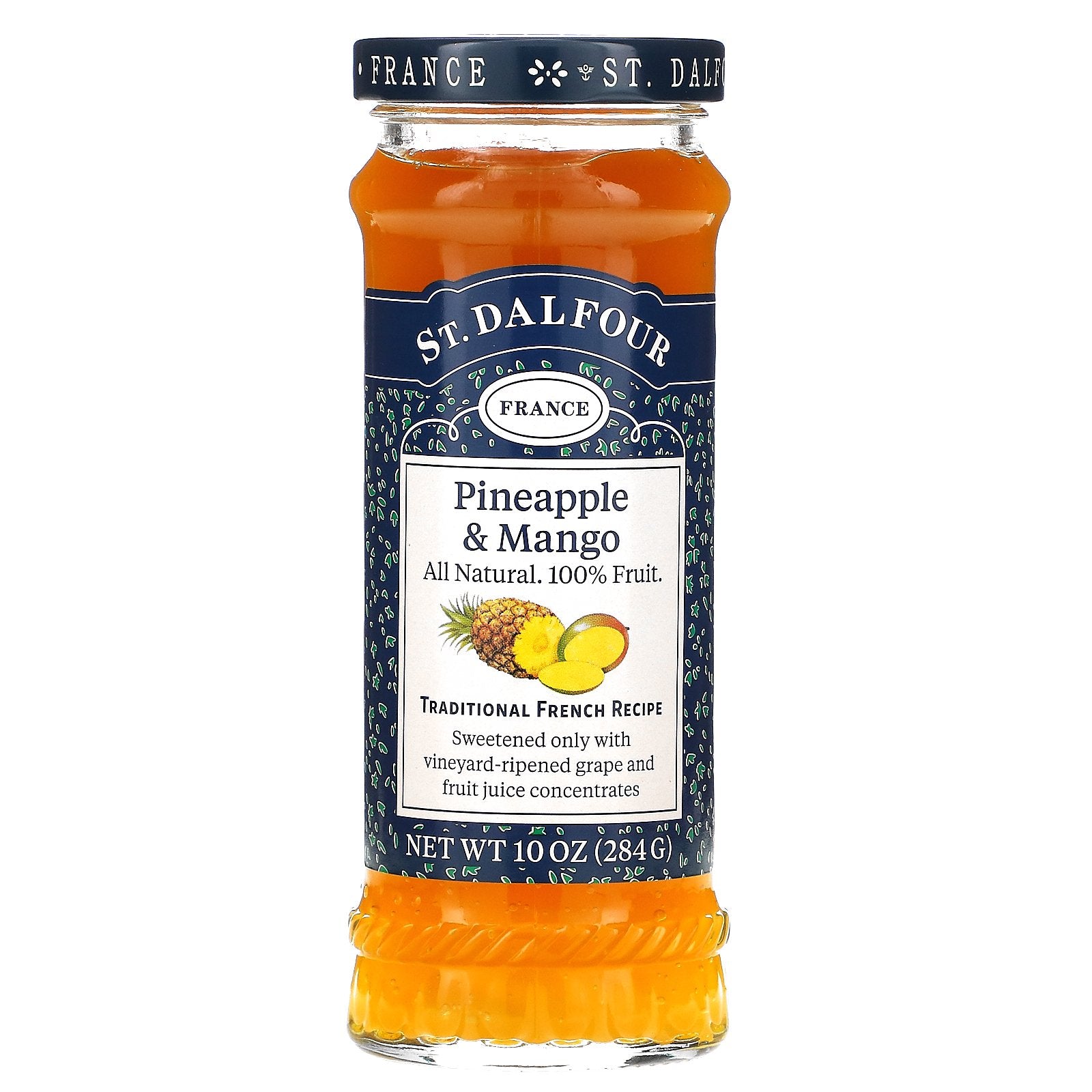 St.Dalfour Pineapple & Mango Jam 284Gm
