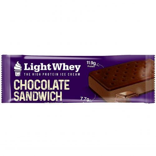 Light Whey Chocolate Sandwich Bar Ice Cream 90Ml