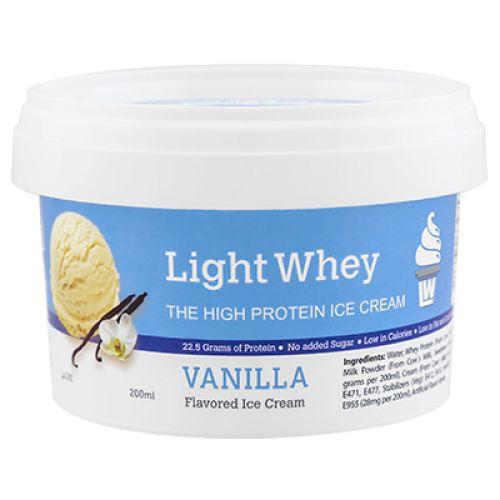 Light Whey Vanilla Cup Ice Cream 200Ml
