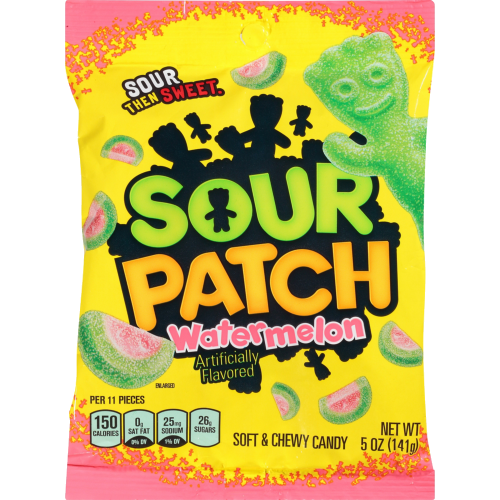 Sour Patch Watermelon Soft Candy 141Gm