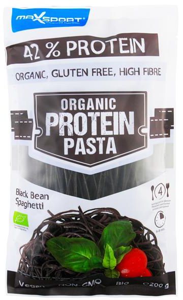Max Sports Black Bean Spaghetti Organic Protein Pasta 200Gm