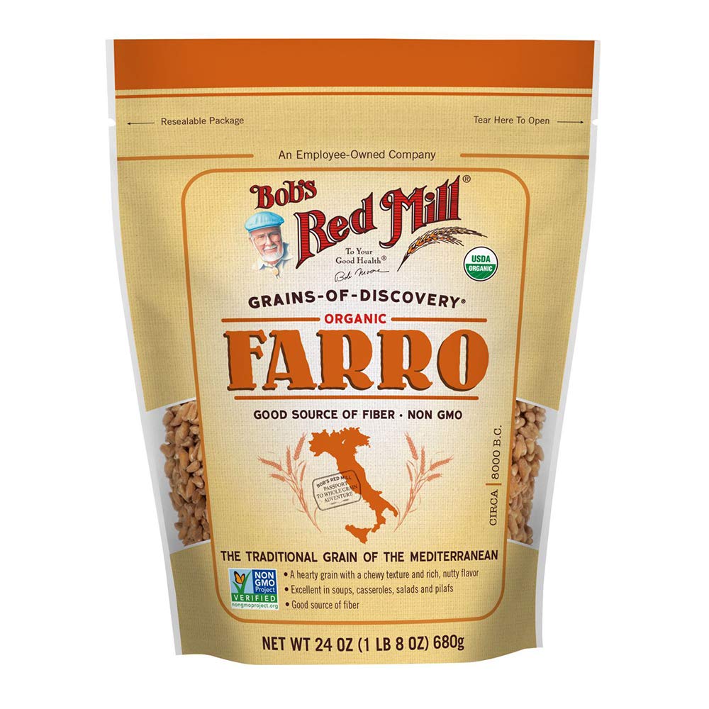 Bobs Red Mill Organic Farro 24Oz