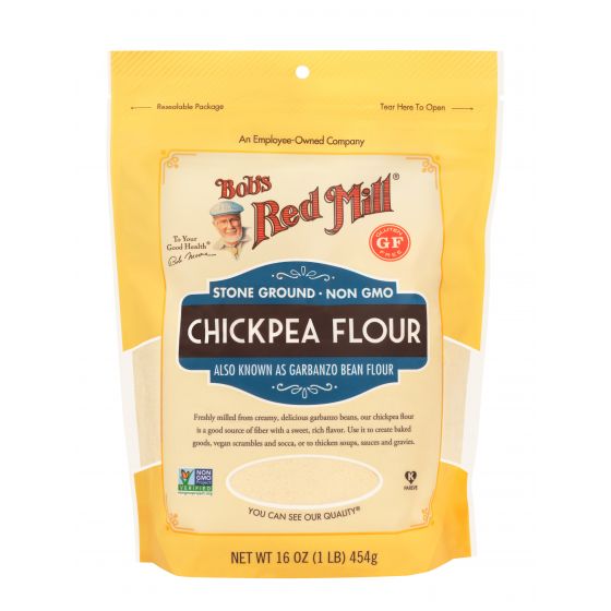Bobs Red Mill Chickpea Flour Gluten Free Garbanzo Bean 16Oz