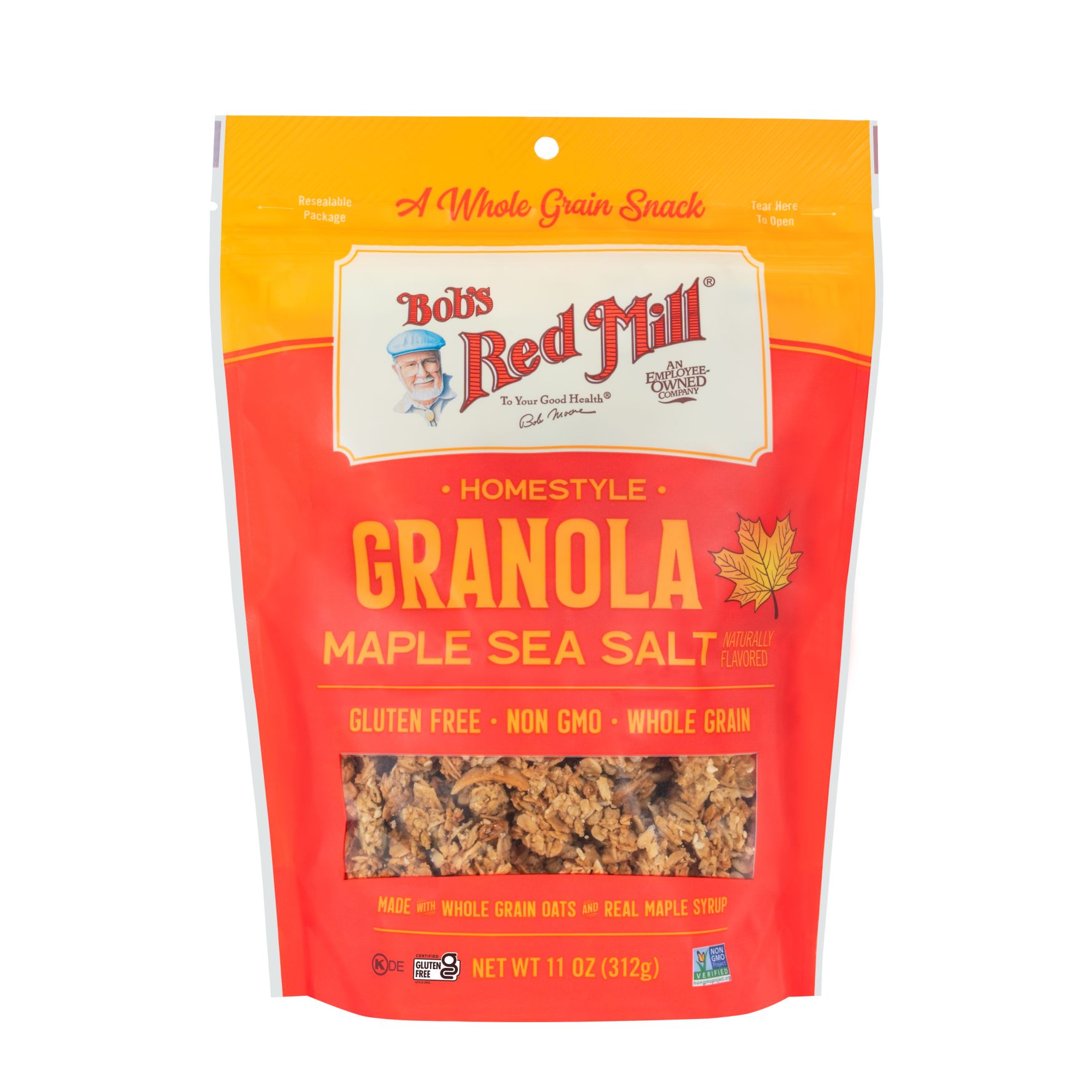 Bobs Red Mill Maple Sea Salt Gluten Free Granola 11Oz
