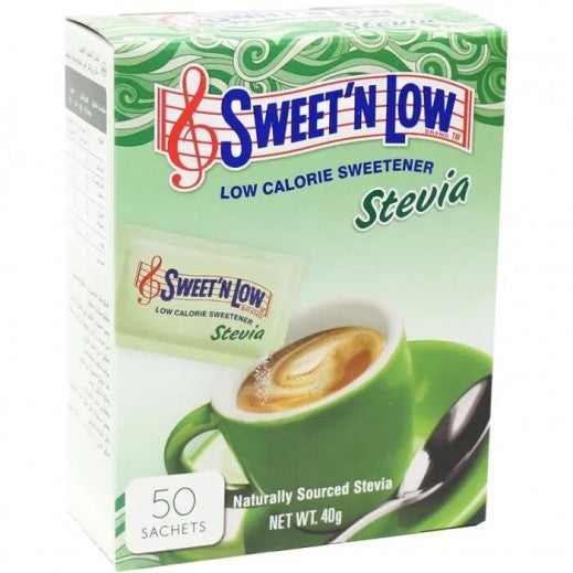 Sweet N Low Stevia 50Pcs