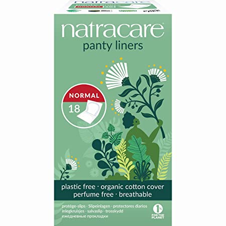 Natracare Panty Liner, Normal, Wrapped
