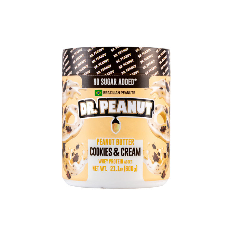 Dr.Peanut Cookies And Cream Peanut Butter 600Gm