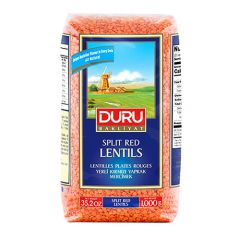 Duru Pulses Red Split Lentil 1Kg