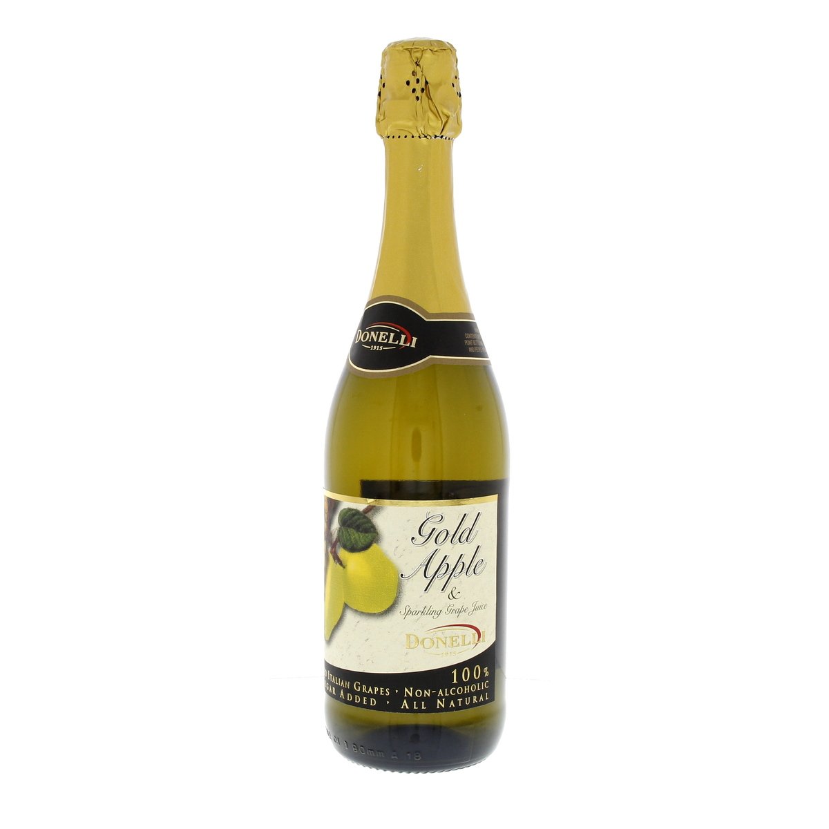 Donelli Gold Apple & White Grape Sparkling Juice 750Ml