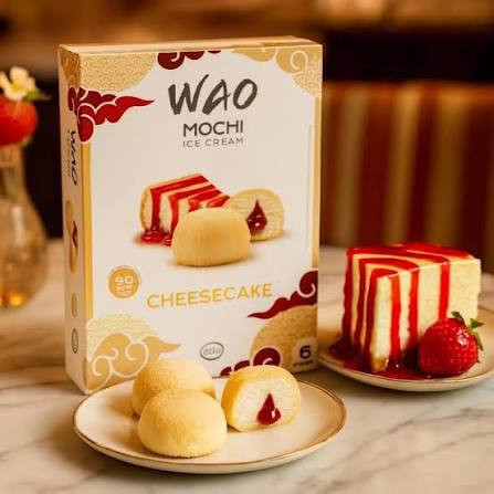 Wao Mochi Cheesecake Ice Cream 216Ml
