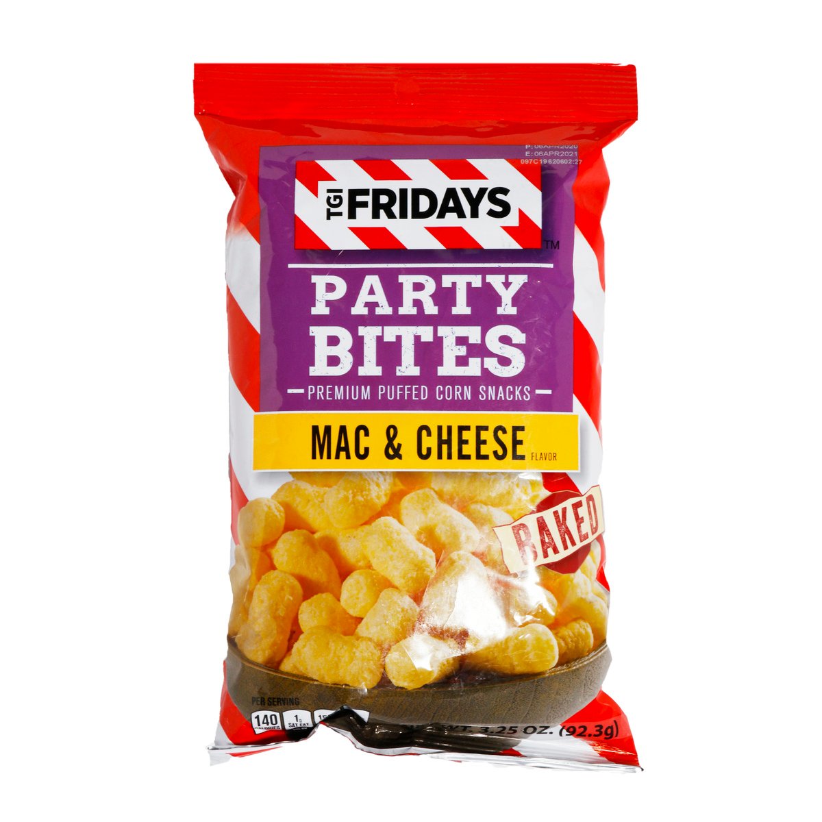 Tgi Fridays Mac & Cheese Party Bites Puffed Corn 93.2Gm