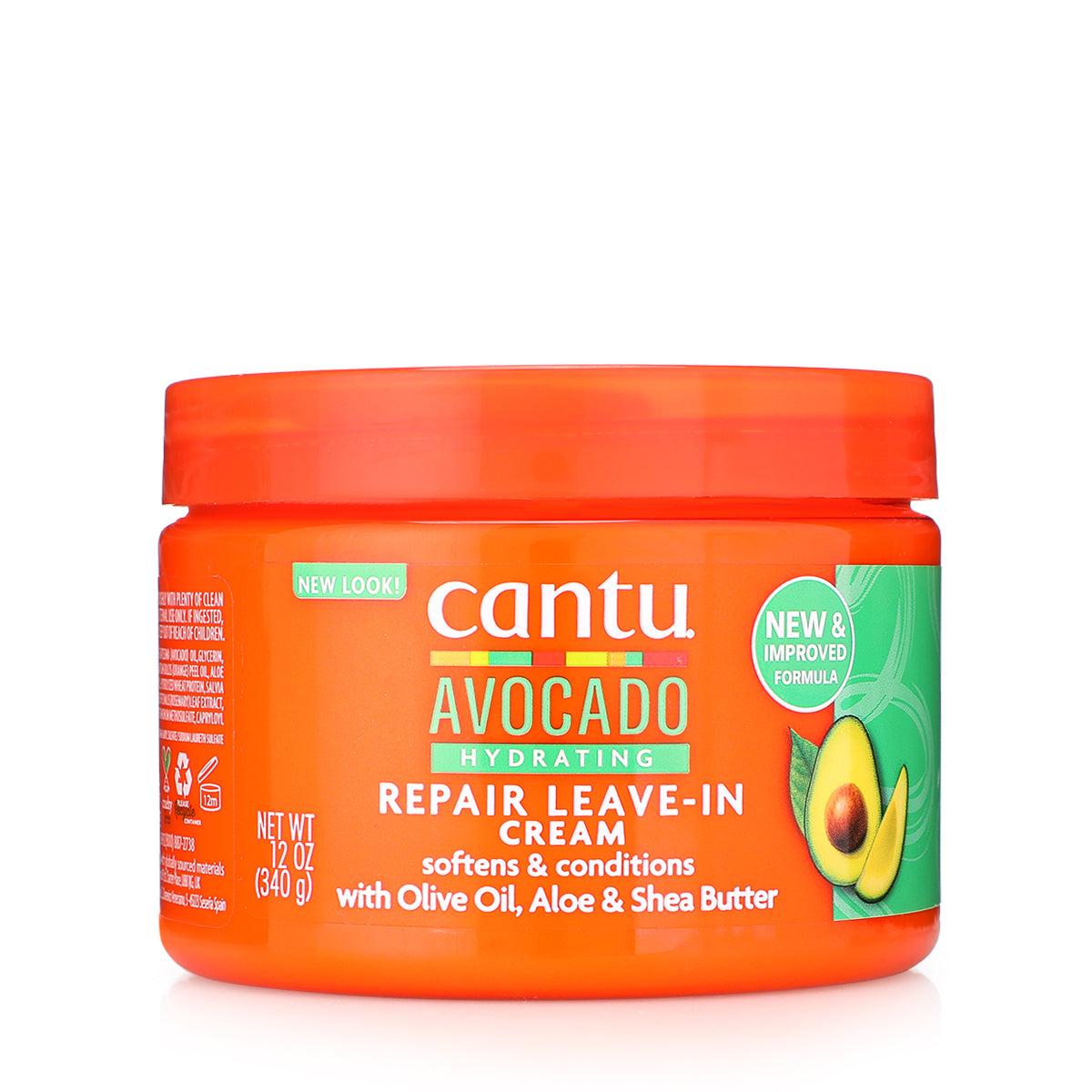 Cantu Avacado Leave In Hair Conditioning Cream 12Oz