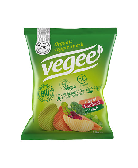 Vegee Organic Vegge Snack 25Gm