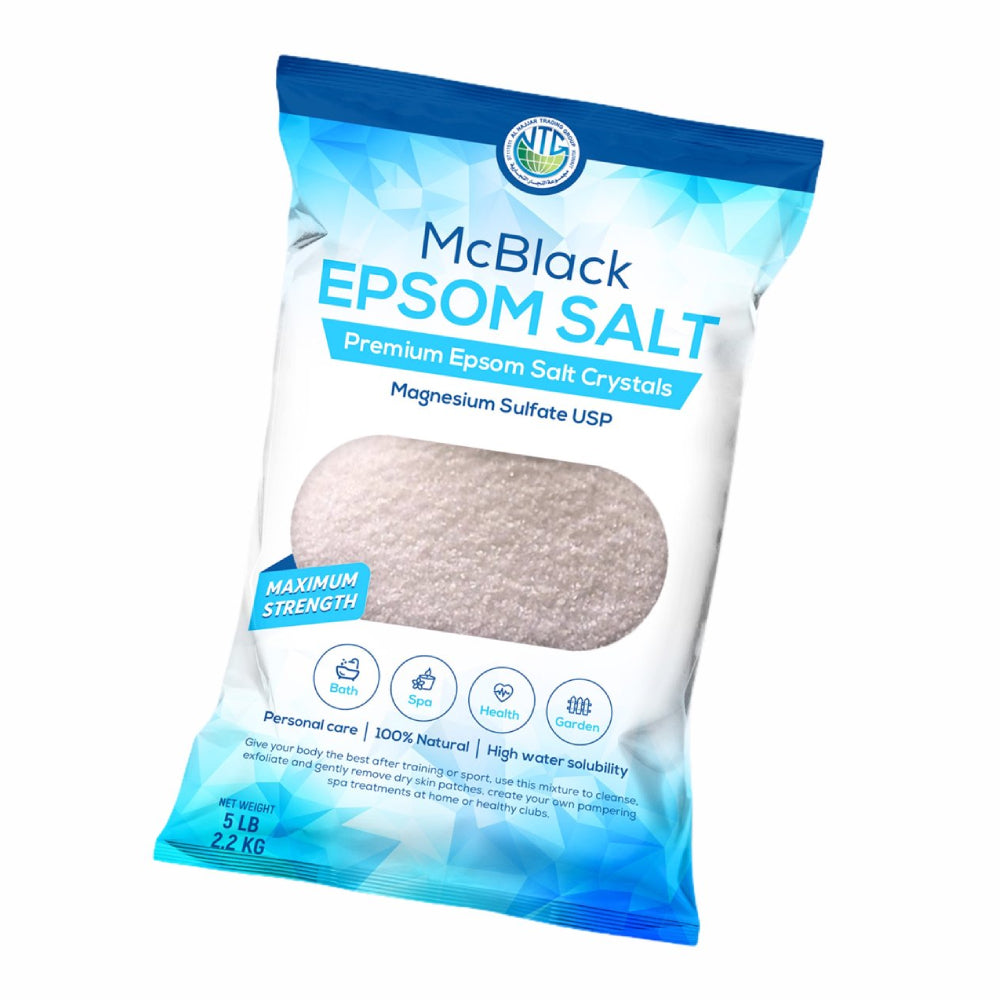 Mcblack Premium Epsom Salt Crystals 2.2Kg