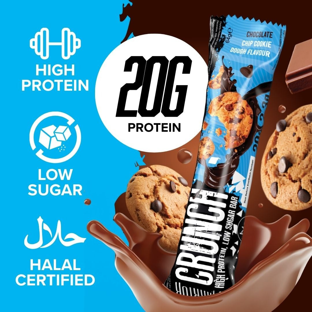 Warrior Chocolate Chip Cookie Vegan Protein Bar 64Gm