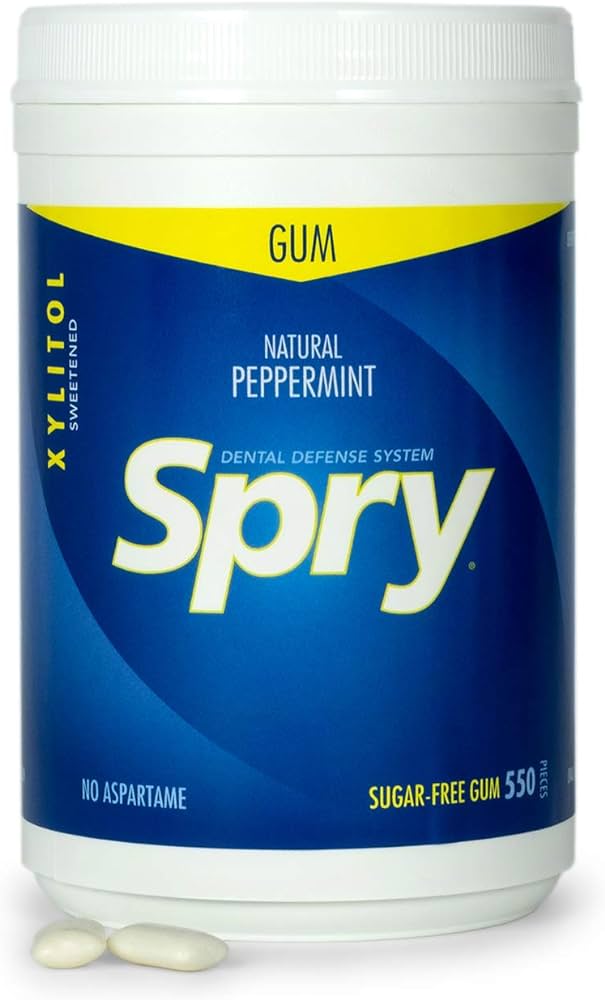 Spry Xylitol Natural On The Go Sugarfree Gum 400Pcs