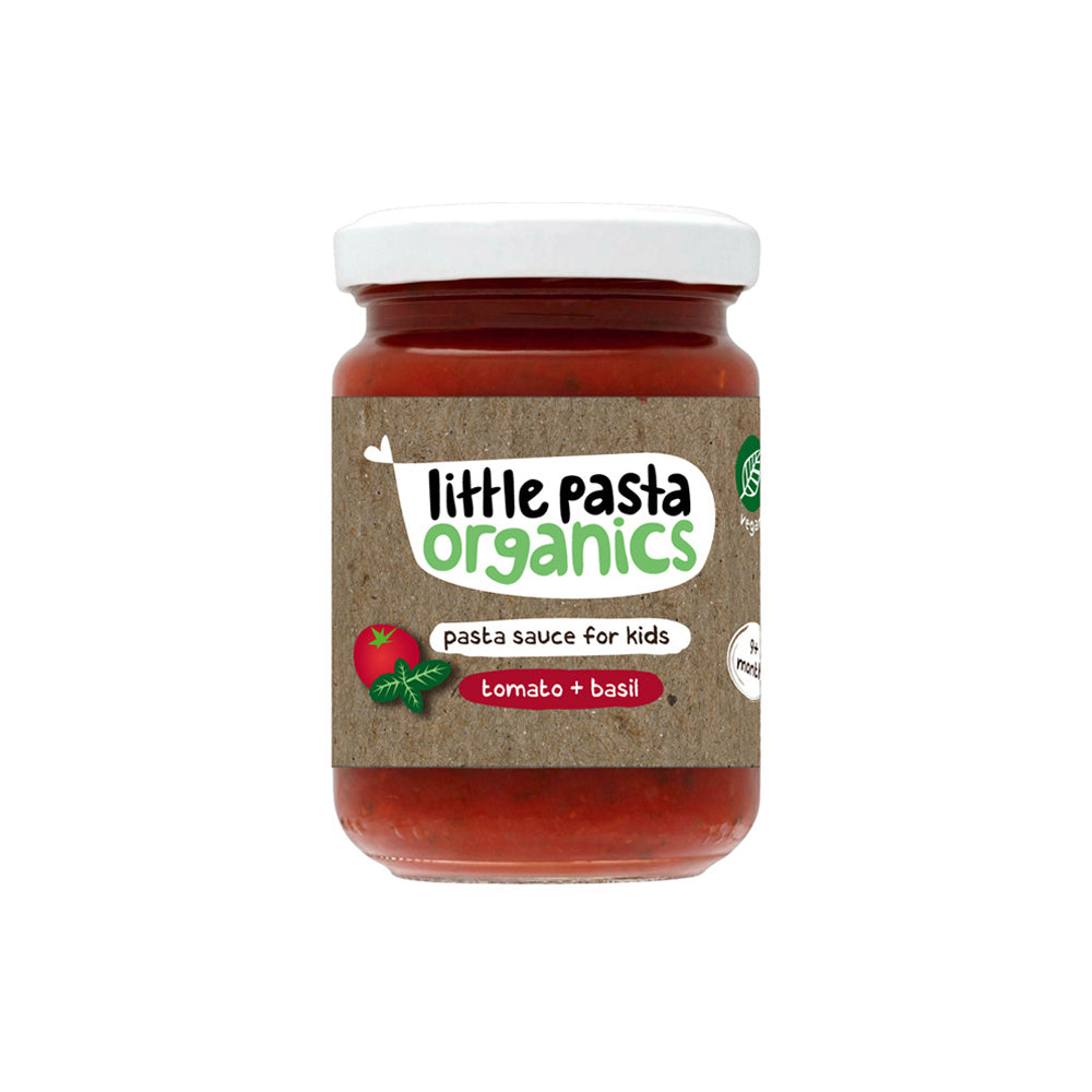 Little Pasta Organic Tomato & Basil Sauce 130Gm