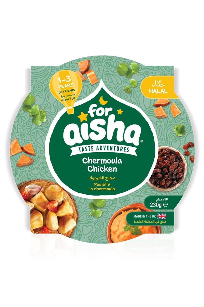 For Aisha Chermoula Chicken Baby Food 230Gm