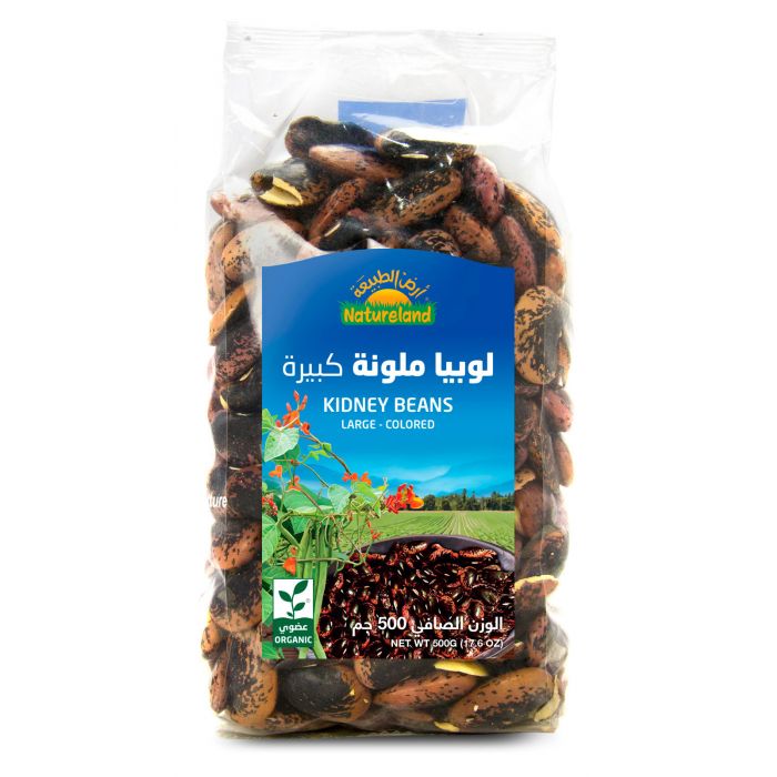 Natureland Kidney Beans Large Colored 500Gm
