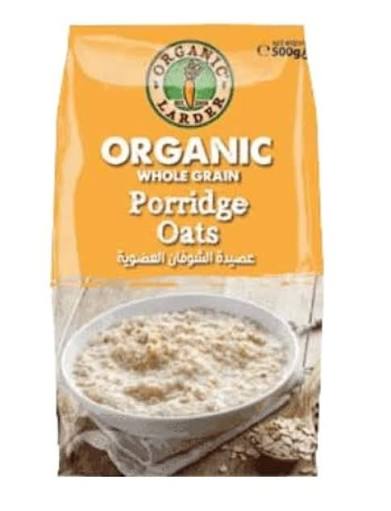 Organic Larder Porridge Oats 500Gm
