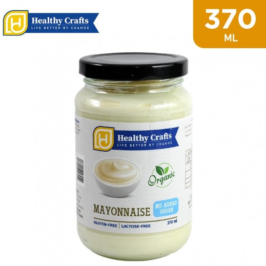 Healthy Crafts Organic No Added Sugar Mayonnaise 370Ml