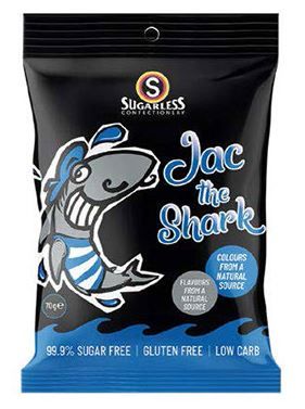 Sugarless Sea Animals Shark Candy 90Gm