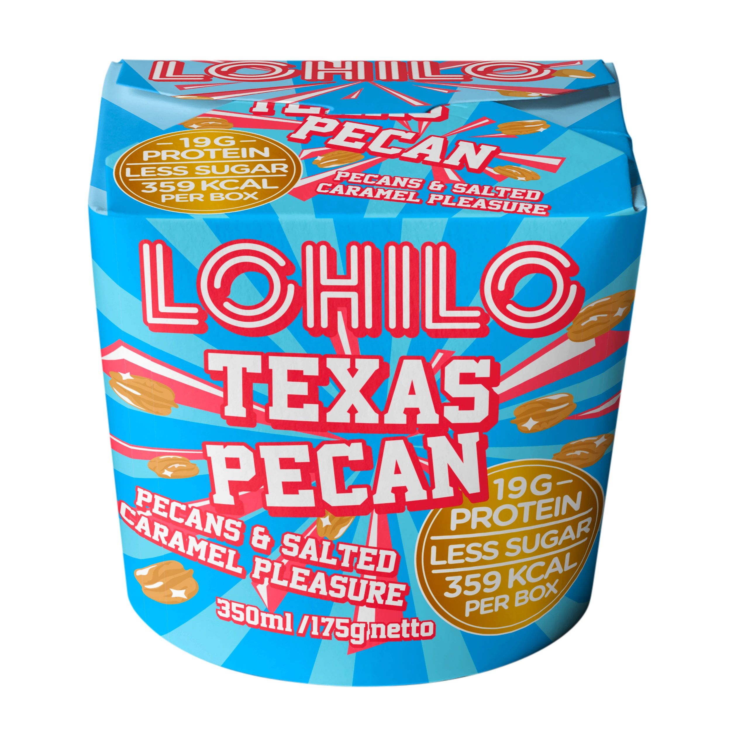 Lohilo Texas Pecan Pint Ice Cream 350Ml