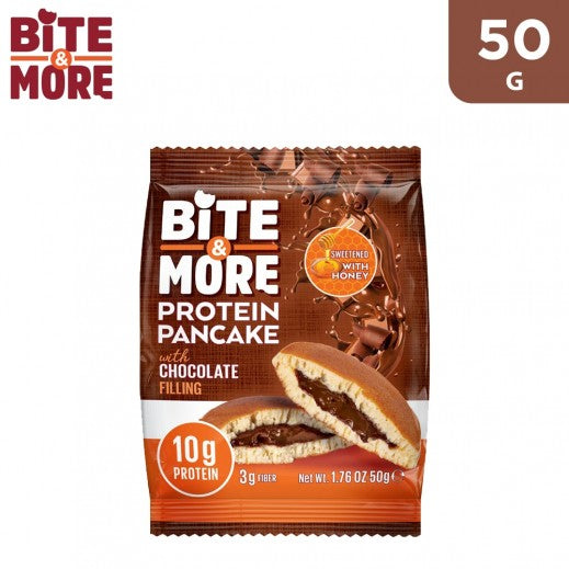 Bite And More Chocolate Cream With Honey Protein Pancake 50Gm