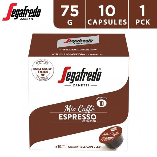Segafredo Espresso 10Caps Mio Caffe Capsules 70Gm