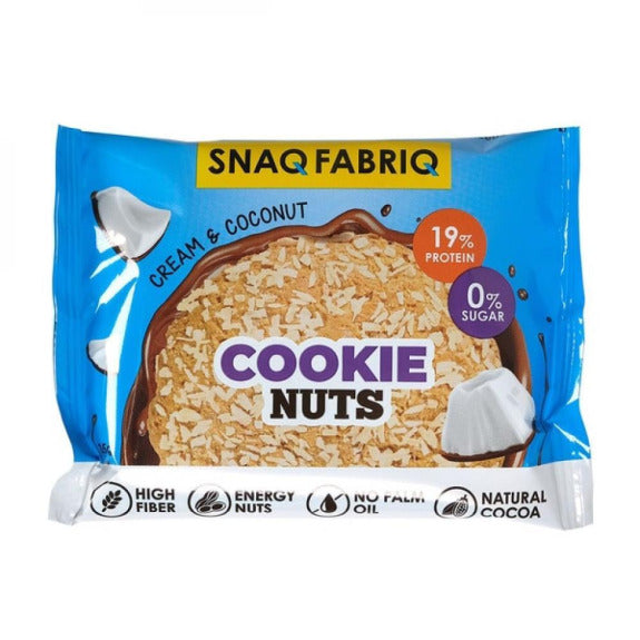Snaq Fabriq Creamy With Coconut Nut Cookies 35Gm