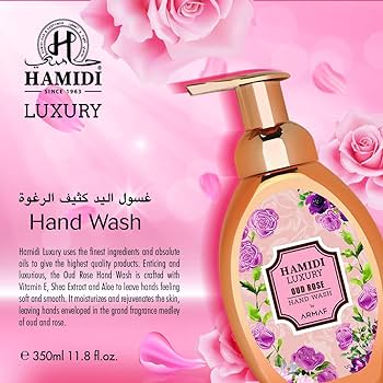 Hamidi Oud Rose Hand Wash 350Ml