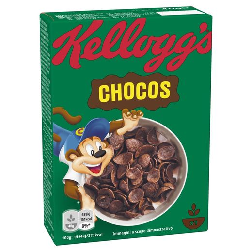 Kellogs Chocos Cereal Flakes 40Gm